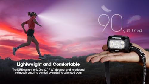 Nitecore NU30 500 Lumen Rechargeable Headlamp