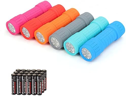 Works In The Dark 9-LED Flashlight Pack