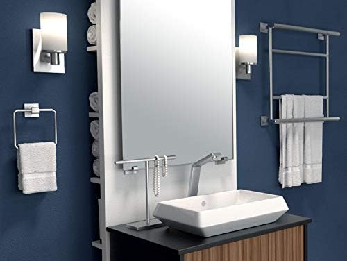 Gatco 1444MX Freestanding Towel Holder 1050 x 1113 T-Shape Matte Black
