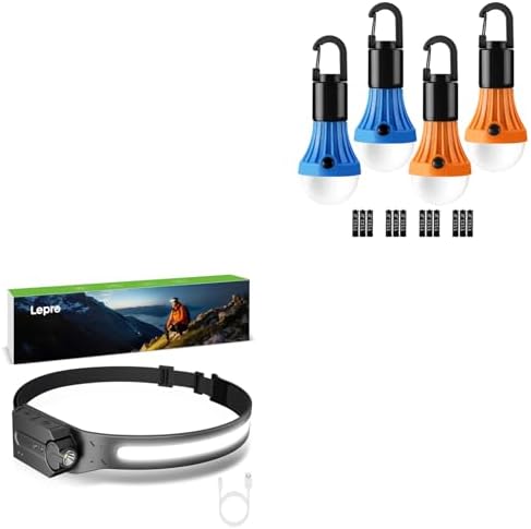 Compact Hanging Tent Light Bulbs for Camping