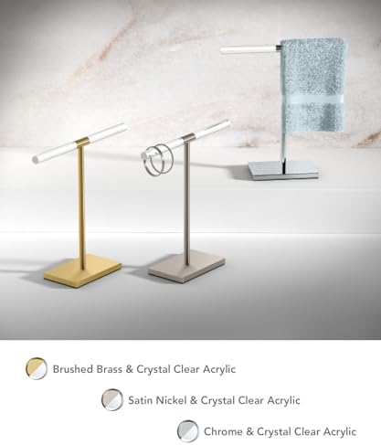 Gatco 1344C Sleek T-Shape Towel Holder