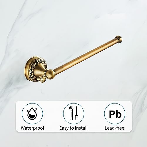 Heavy Duty Towel Bar Rustproof Brass Towel Holder