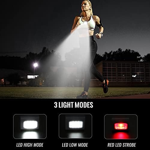 Bright clip-on night light