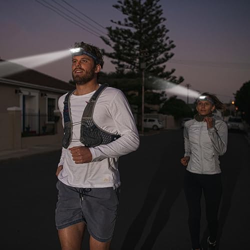 Hilngav Rechargeable Headlamp 4-Pack White Red Lights for Camping Running