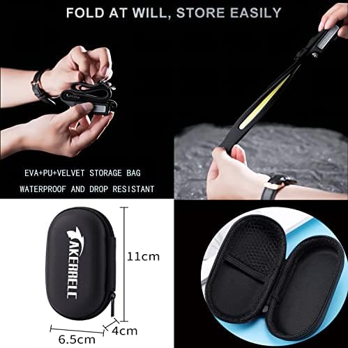 Upgrade Rechargeable LED Headlamp with Motion Sensor