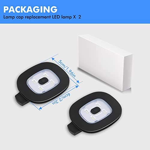 Powerful Safe Rechargeable LED Flashlight for Beanie Hats