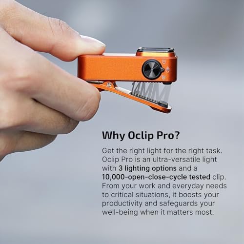 Olight Oclip Pro EDC Rechargeable Flashlight