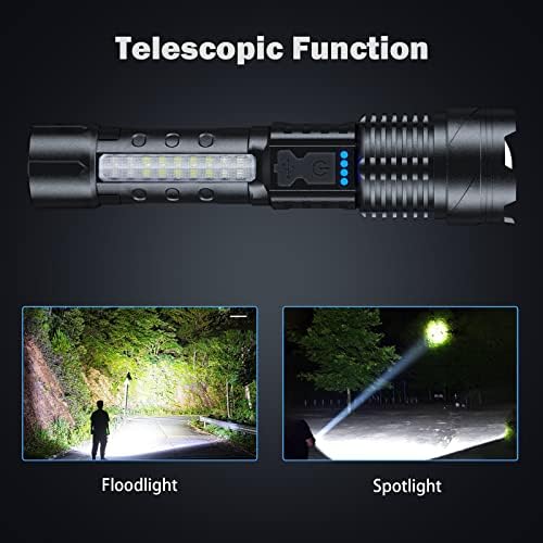 Cinlinso Rechargeable LED Flashlight