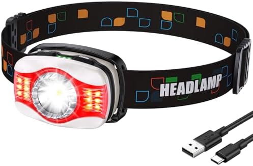 Adjustable HEADLAMP for Camping Hiking
