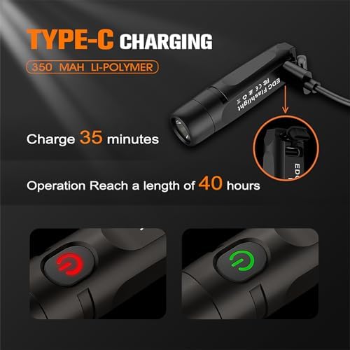 TUNENGES15 Keychain Flashlight