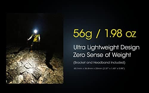 Nitecore NU25 400 Lumen Lightweight Headlamp