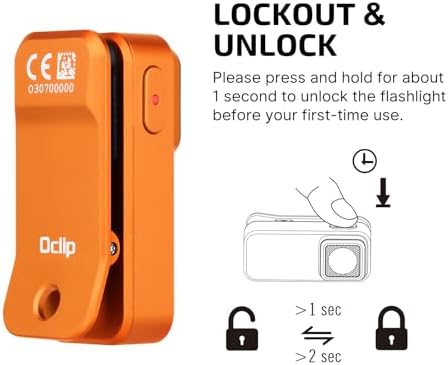Powerful Dual Source EDC Flashlight Rechargeable Magnetic Clip