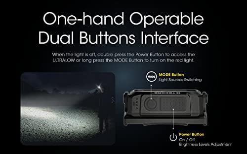 Nitecore NU25 400 Lumen Lightweight Headlamp