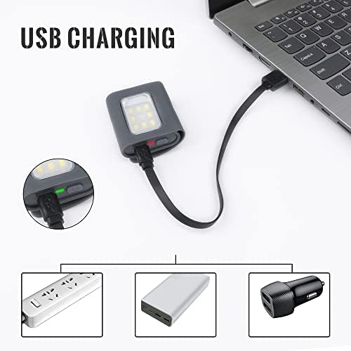 Bright clip-on night light