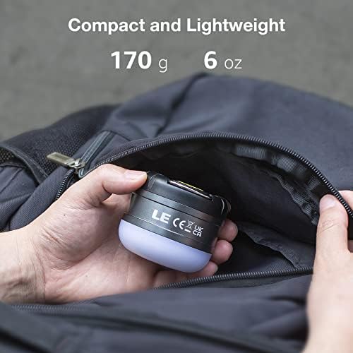 Enhanced LED Camping Lantern - Rechargeable 5 Light Modes