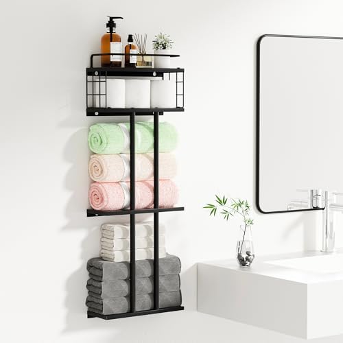 Bath Time Miracle Butlerinas Compact Towel Organizer