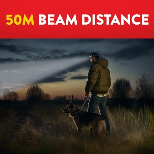 IPX4 Water-Resistant Headlamps