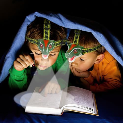 T-Rex Dinosaur LED Headlamp - Fun Outdoor Gear for Kids