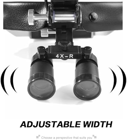 5W LED Headlamp for Loupes with Adjustable Headband and Magnifying Frames