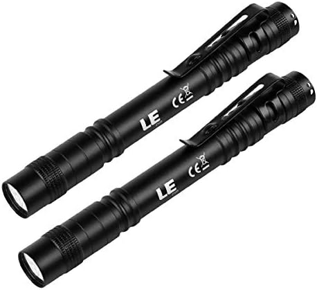 LE LED Pen Flashlight Lightweight Durable