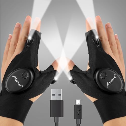 Mylivell Handsfree LED Flashlight Gloves Ultimate Tool