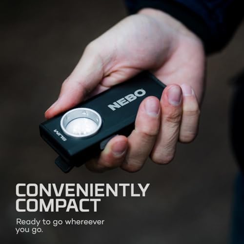 NEBO Slim Work Light USB Rechargeable Bright Pocket Light with a Clip