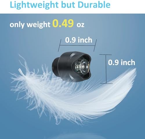 RAHAN 2-Piece Rechargeable Clip-On Shoe Lights