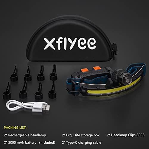 Xflyee Rechargeable LED Headlamp