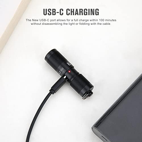 PORTABLE flashlight for EDC