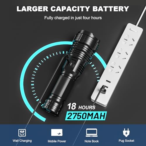 Bright Portable 990000 Lumens for Home Camping Hiking