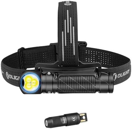 OLIGHT Perun 3 Rechargeable Headlamp 3000 Lumens Bundle