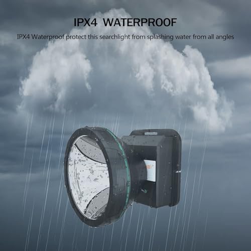 Bright Headlamp - Rechargeable LED Torch for Mining Camping Hiking Fishing