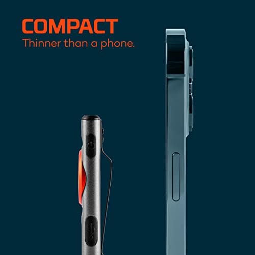 NEBO Slim Mini Rechargeable 250 Lumen Compact Pocket Flashlight