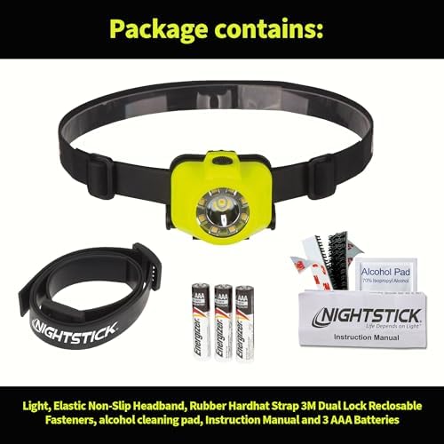 Nightstick XPP-5453G Dual-Light Camping Headlamp