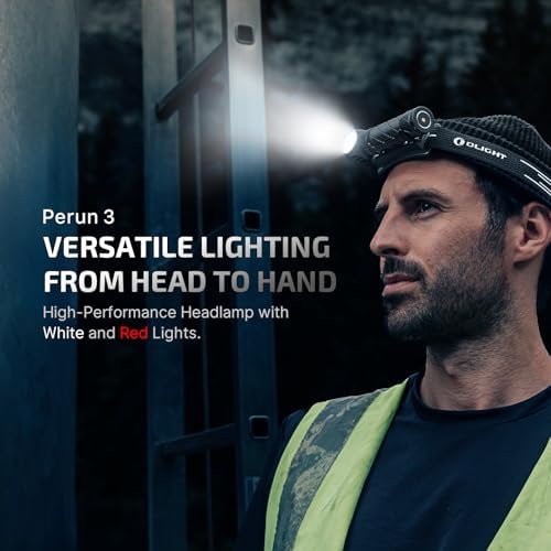 Perfect LED Headlamp 3000 Lumens Red Light Rechargeable waterproof durable