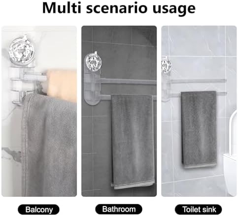 Perfect Double-Arm Towel Rack