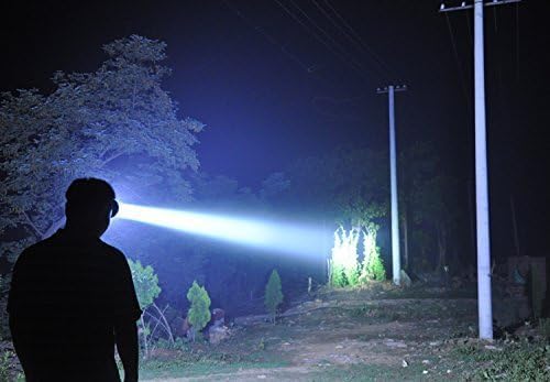 Bright Headlamp - Rechargeable LED Torch for Mining Camping Hiking Fishing