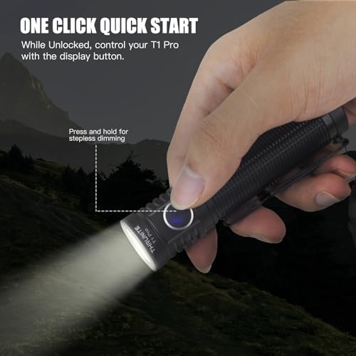 ThruNite T1 Pro 1920 Lumens Rechargeable Cool White Flashlight