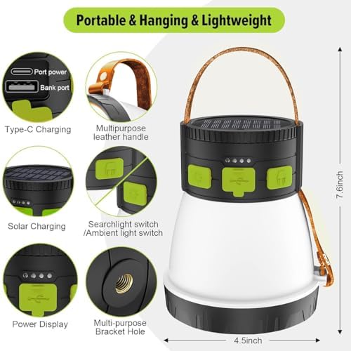 8-in-1 LED Camping Lantern