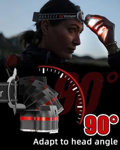 Rechargeable Headlamp 8 LED Modes Waterproof