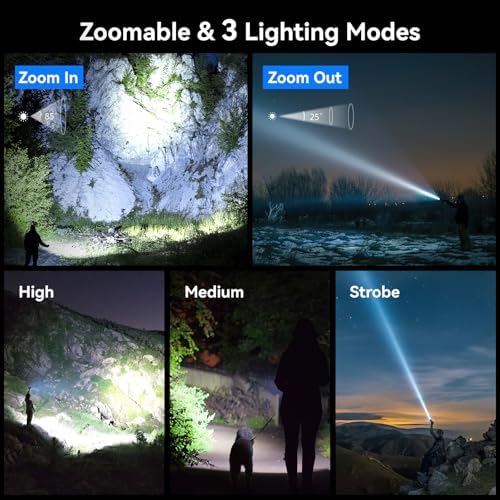 Go-to Rechargeable Flashlights for Home Emergency