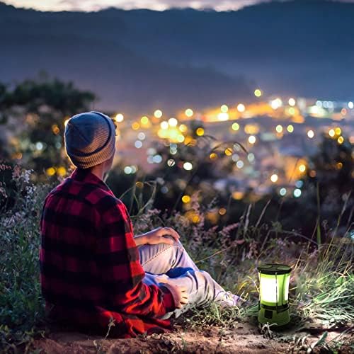 LED Camping Lantern Rechargeable 600LM Detachable Flashlight Camping Essentials