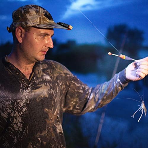 EverBrite 2-Pack Rechargeable Hat Lights Waterproof Pivoting