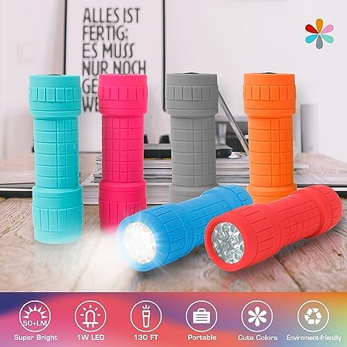 Works In The Dark 9-LED Flashlight Pack