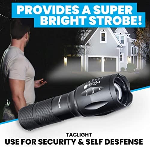 BellHowell TacLight 3-PK Tactical Flashlights