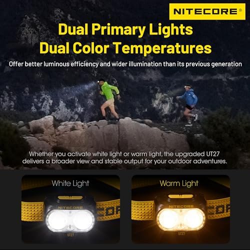 Nitecore UT27 Dual Beam Headlamp