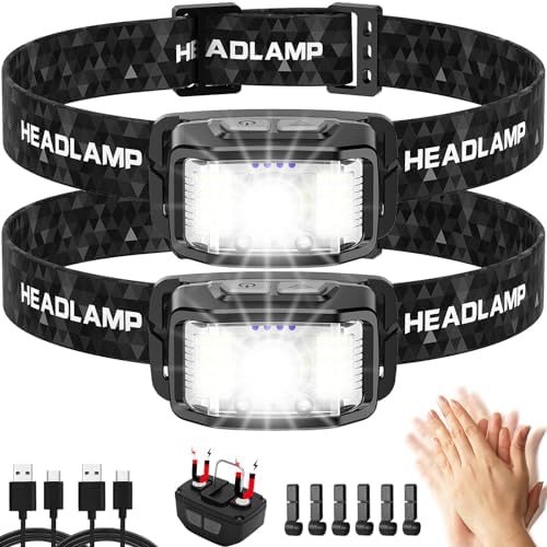 2000 Lumen Rechargeable Headlamp