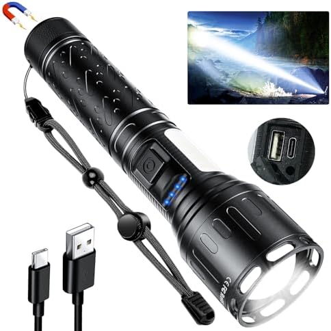 MOREVAC 100000LM Tactical Flashlight