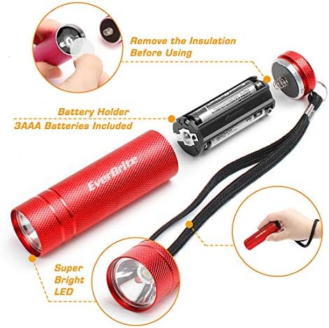The 30-Pack Mini Flashlight Set Rechargeable Headlamp