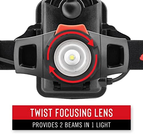 COAST BLADE-BRICK HEADLAMP WITH TWIST FOCUS